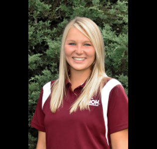 Junior Melissa Finch shot a school record 162 for 36 holes.